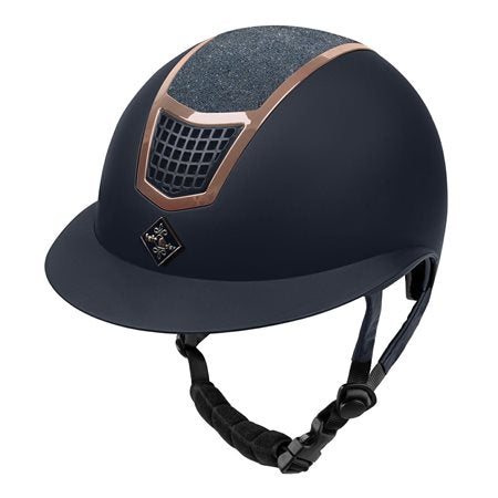 Kask Fair Play QUANTINUM Eclipse Rosegold W-V - Cavalo